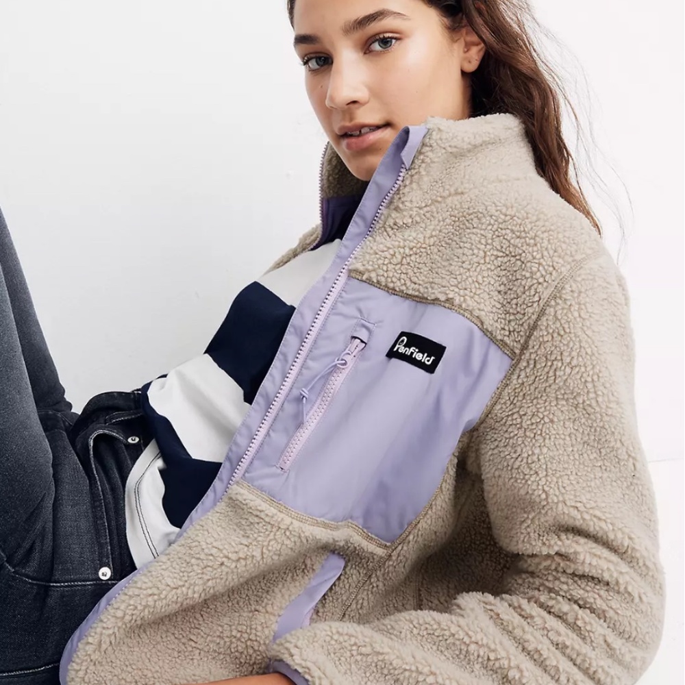 Madewell x Penfield Mattawa Sherpa Fleece Jacket